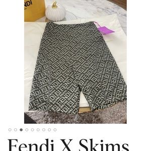 Biker shorts fendi X skims